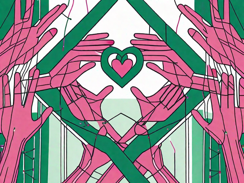 A vibrant and interconnected web of support and friendship