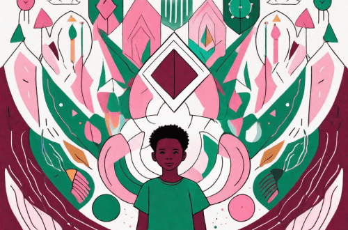 A young child standing tall and confident