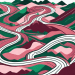 A winding road leading up a mountain