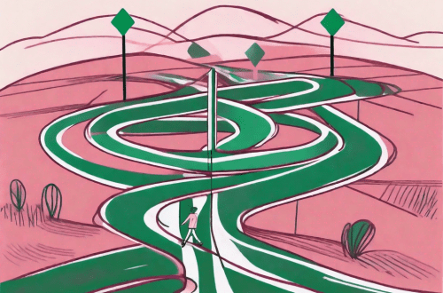 A teenager standing at a crossroads