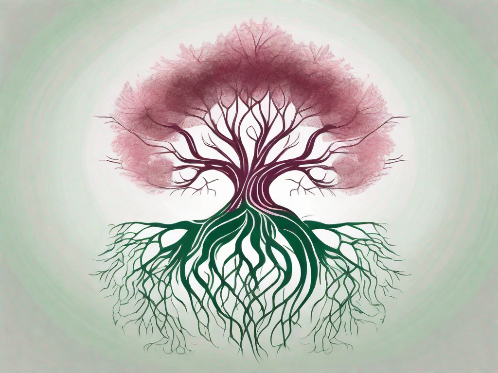 A tree with strong roots and flourishing branches