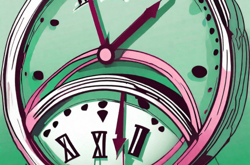 A clock with its hands frozen in time
